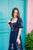 GANESHA EMBROIDERED MAXI DRESS