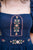 GANESHA EMBROIDERED MAXI DRESS