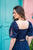 GANESHA EMBROIDERED MAXI DRESS