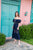 GANESHA EMBROIDERED MAXI DRESS