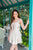 LOTO EMBROIDERY MINI DRESS