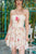 SWEETHEART FLOWER ALL EMBROIDERED MINI DRESS