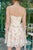 SWEETHEART FLOWER ALL EMBROIDERED MINI DRESS