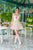 SWEETHEART FLOWER ALL EMBROIDERED MINI DRESS