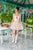 SWEETHEART FLOWER ALL EMBROIDERED MINI DRESS