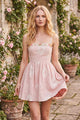 LUNA ROSA MINI DRESS