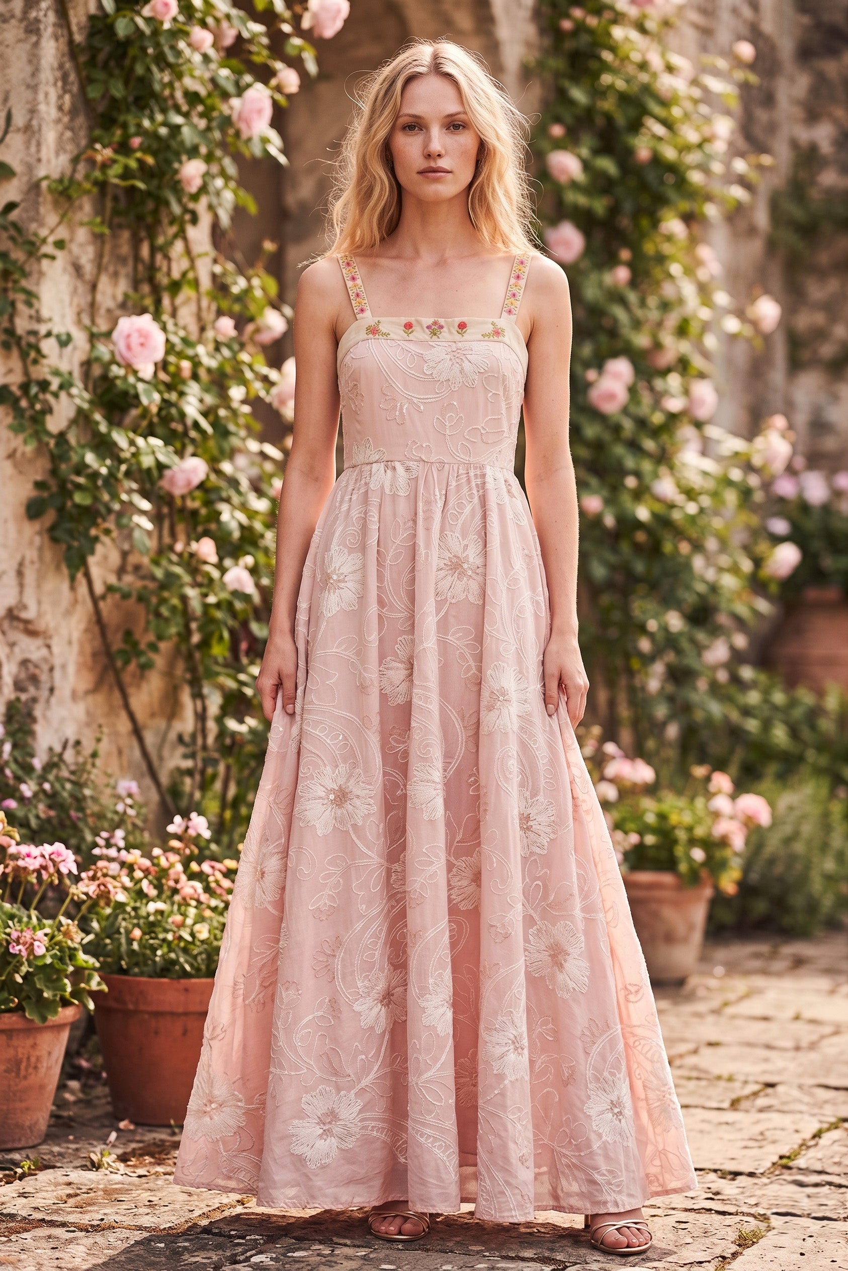 LUNA ROSA MAXI DRESS