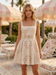 Cream Honey mini dress